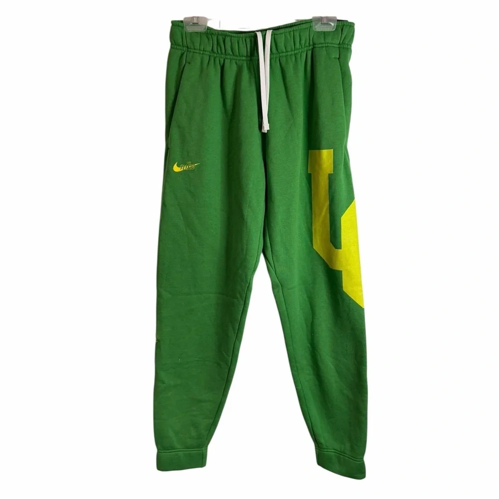 Nike Oregon Ducks Sweatpants TEAM ISSUED Jogger College Football Unisex Med NWT